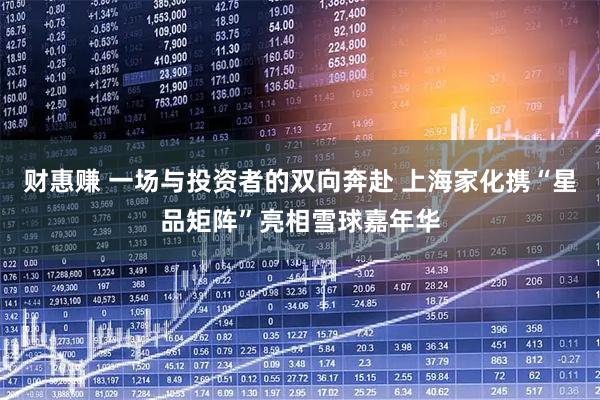 财惠赚 一场与投资者的双向奔赴 上海家化携“星品矩阵”亮相雪球嘉年华