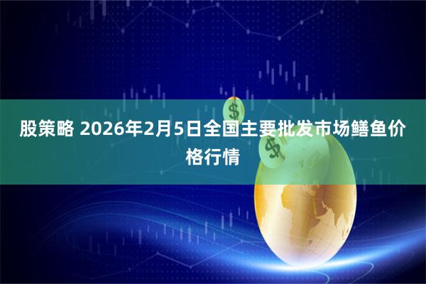 股策略 2026年2月5日全国主要批发市场鳝鱼价格行情